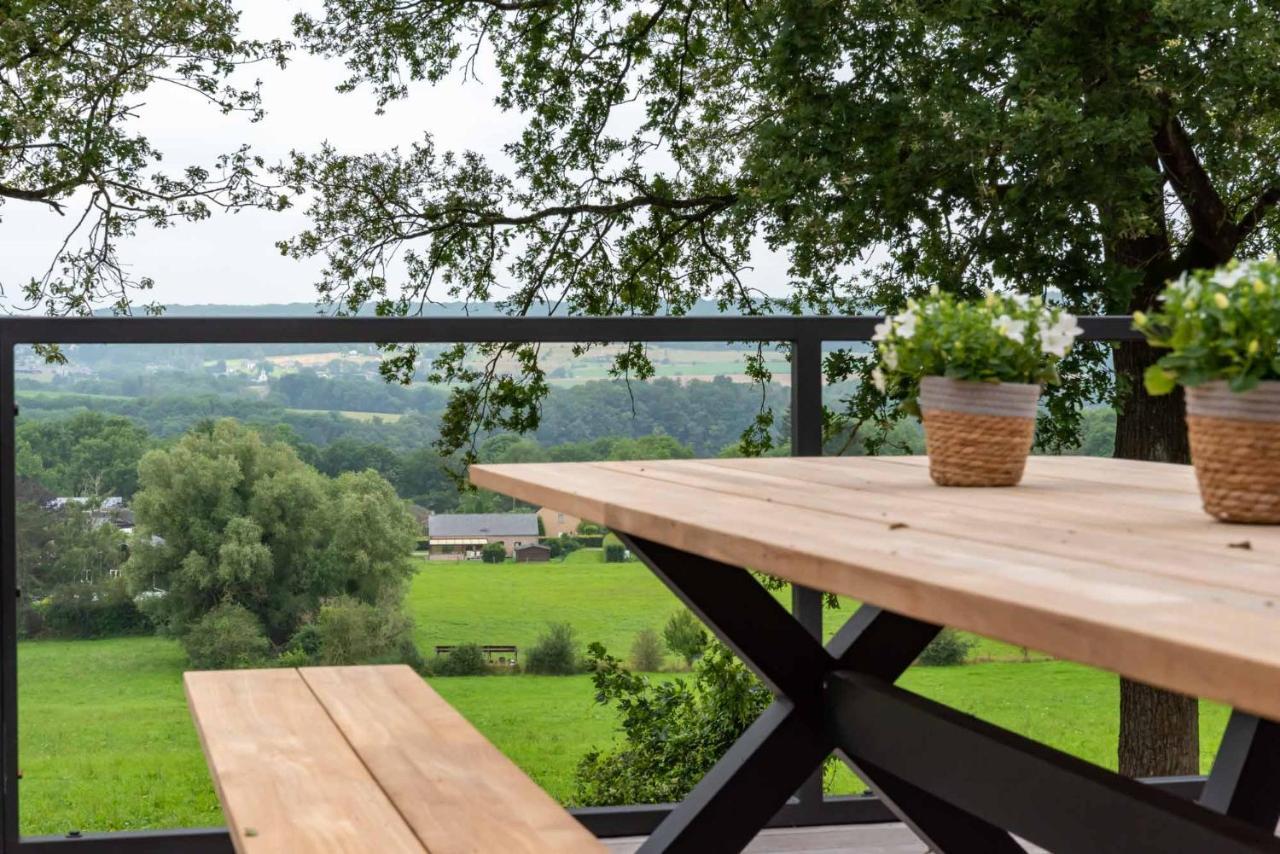 Gite 1 Maison Caerdinael - Gite 14 Personnes Sur Les Hauteurs De Durbuy Exteriör bild